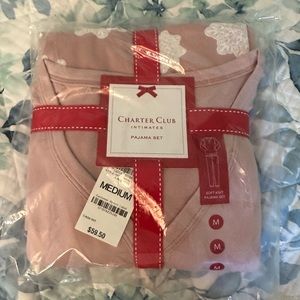 Macy’s Charter Club M winter pajama set